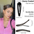 Snap Hair Clips for Women, Water Drop Non Slip Heavy Coated Metal Hair Barrettes, Mixed Color 20 PCS