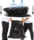 65 Gallon Trash Bags, 25 Pack, Extra-Large Black Heavy Duty Trash Can Liners for Indoor and Outdoor Use