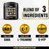 3in1 GABA Supplements 750mg L-Theanine 200mg & 5-HTP (5-hydroxytryptophan) - Equivalent to 1000mg - Support Brain Health, Concentration, Comfortable Mood - 90 Capsules