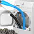 Sealegend 2 Pieces Dryer Vent Cleaner Kit: Flexible Lint Brush Vacuum Hose Attachment & Refrigerator Coil Brush