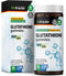 L-Glutathione Gummies 500 mg, Organic Reduced Glutathione Supplement for Liver Detox, Immune and Skin Support, 90 Vegan