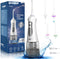 Cordless Water Flosser for Teeth: Portable Dental Oral Irrigator for Travel, 300ML Cleaning Picks