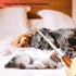Back Scratcher, Metal Telescopic Back Scratcher with Wooden Handle, Steel Roller Ball, Portable Face Head Scalp