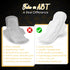 VM89 100% 280mm Biodegradable Sanitary Pads with Wings Organic Cotton Pads for Women, Day Use, Organic Pad with Cotton