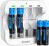 AAA Rechargeable Lithium Batteries, 4 Pack 1.5V Kratax 1100mWh Li-ion Batteries with Fast Charger
