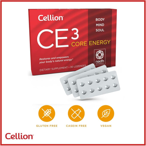 CE3 Core Energy NADH Supplement - More Effective for Energy Production, Metabolism, Antiaging, Cellular ATP Development