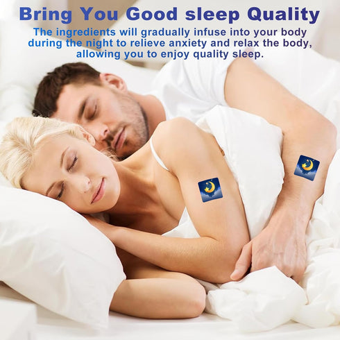 Zcokail Sleep Patches for Adults Extra Strength, Sleep Patch with Melatonin & Valerian, All-Natural Deep Sleep Support