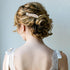 WHAVEL 2PCS Hair Barrettes for Women, Vintage Rhinestone Crystal Leaf French Clips, Bridal Hair Accessories (Gold)