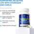 True Nano H2 with Garlic by H2 Universe - Molecular Hydrogen with Active Nanobubbles, 60 Capsules