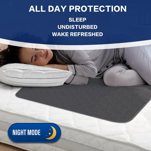 Alsunny Waterproof Bed Pad 36x36 Inch (4 Pack), Washable Bed Protectors for Incontinence, Adults, Kids, and Pets