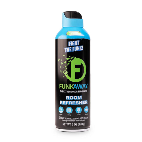 FunkAway Extreme Odor Eliminating Room Refresher AeroSpray, 6 oz., Removes Musty and Stinky Odors