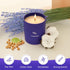 TranquilBliss 8 oz 45 2 Pack Lavender Candles for Home Scented, Scented Candles Present, Purple Jar Wax, Made with Soy