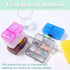 Wopanxye 9 Large Travel Pill Organizer Box, Daily Medicine Dispenser, Compartment Weekly Supplement Holder Pill
