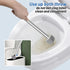 Pumice Stone Toilet Bowl Cleaner, Deep Cleaning Bathroom Brush with Long Handle, 1 Wand + 8 Pumice Stones