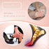 Jiuguva 60 Pack Metatarsal Foot Pads - 0.25 Inch Thick Adhesive Cushions for Forefoot Support Pain Relief