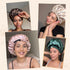 YANIBEST Adjustable Satin Bonnet Silk Bonnet for Sleeping, Hair Bonnets for Women Curly Natural Hair