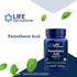 Life Extension Pantothenic Acid 500 mg, Essential B Vitamin for Optimal Health, 100 Capsules