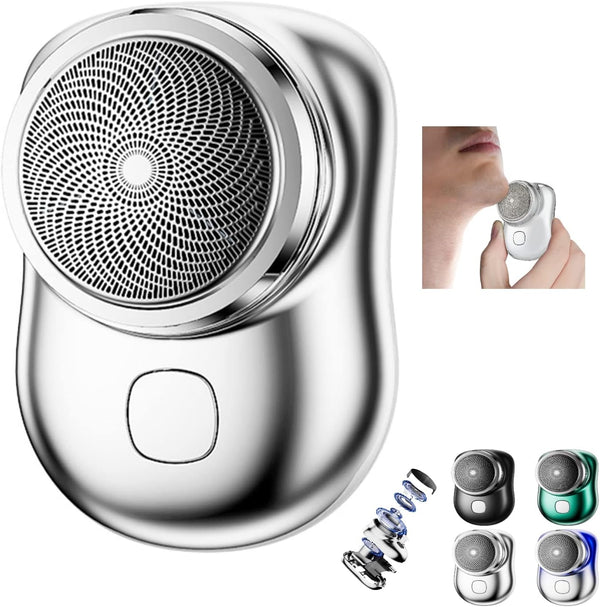 Mini Shaver 2023, Pocket Portable Electric Shave, Rechargeable Travel Razors for Men, Electric Shaver for Face