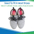 ViveSole Heel Cups for Heel Pain Relief - 3 Pairs Gel Cushion Inserts for Heel Spur, Achilles Tendonitis, Plantar