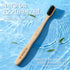 YD WINGTAI 12pack Bamboo Toothbrush Biodegradable WoodenToothbrushes Natural Travel Size Organic Charcoal Tooth Brush