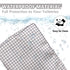 Waterproof Large Makeup Bag Pouch, Checkered Nylon Toiletry Storage Bag for Women, Big Organizer for Sport Work