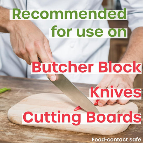 SimpleNature Countertops, (8 oz Food Grade Mineral Oil - for Moisturizing, Lubricating, Restoring & Protecting Wood