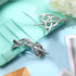 WILLBOND 2 Pcs Viking Hair Accessories, Hair Clips Celtic Knot Hairpin, Minimalist Charms for Women