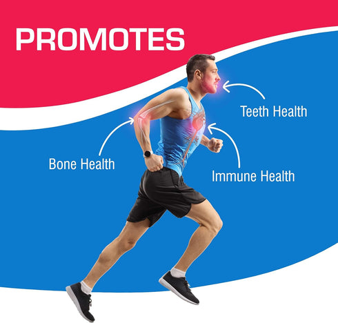 Magnesium and Calcium Supplement for Women and Men - 120 Tablets for Bone Strength with Boron, Calcium, Magnesium,