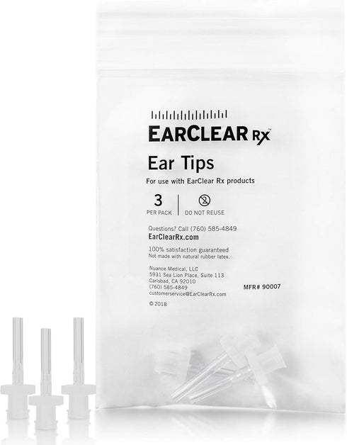 EarClear RX Ear Wash System Full Kit with Otoscope, Rigid Kit, 3 Tips