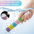 Bling Pill Case 7 Day - Rhinestone Keychain Weekly Pill Holder with Glitter Crystal Box for Women, 7 Color Compartments