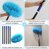 7 Ft Ceiling Fan Cleaner Duster, Washable with Long Pole, Reusable Duster for High Ceilings, Fans, Furniture