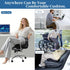 Triforde Tailbone Ergonomic Memory Foam Seat Cushion - Relieves Sciatica, & Back Pain | for Office Chair & Wheelchair |