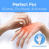 Moisturizing Eczema 100% Premium Cotton Gloves, Large, White, Cara, 1 Pair