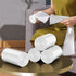 4 Gallon Small Trash Bags, 220 Count, Clear Waste Basket Trash Bags for Bathroom Kitchen Bedroom