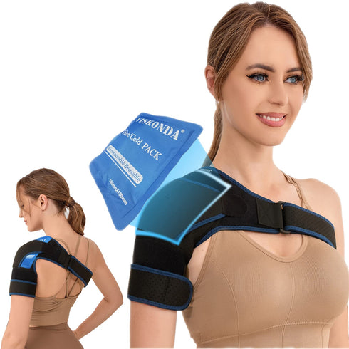 Immobilizer VISKONDA Shoulder Brace Sling and Compression Sleeve,Rotator Cuff Injury Supports for AC Joint Pain