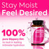 HerAur 60CT Vaginal Moisture & Libido Booster for Women - Stress Relief, Hormone Balance, Desire & Mood - Ashwagandha