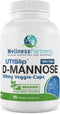 UTI Slip D-Mannose Non-GMO Organic Source Veggie Capsules, 90 Count (500 Mg)