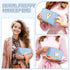 Initial Makeup Bags for Women, Personalized Portable Cosmetic Bag, PU Leather Waterproof Toiletry Bag, Cute Travel Pouch