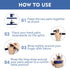 Trigger Finger Splint, Adjustable Finger Support Brace, Bonus Fastening Tape for Alleviating Finger Locking