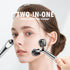 Set, DANGSHAN Gua Sha Facial Tools & Face Roller Face Massager, Lymphatic Drainage Massager, Face Sculpting Tool, Ice
