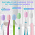 6 Packs Toothbrush Covers, Silicone Caps for Electric Toothbrush Replacement Heads & Manual Toothbrush