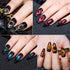 MEET ACROSS 9D Cat Eye Gel Nail Polish Set - Chameleon Magnetic Gel Soak Off UV LED 7 Color Gel with Brush