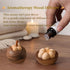 Nythriel Layered Wood Passive Diffuser Petal-Like, Small Portable Essential Oil Aromatherapy Decor, Mini No-Electric
