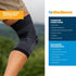 OrthoSleeve Compression Knee Brace/Sleeve for ACL, MCL, Injury Recovery, Knee Pain, Patellar Tendonitis, Arthritis