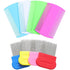 Maitys 8 Pieces Flea Lice Combs, Double Sided Lice and Nit Removal Hair Grooming Comb for Humans Pets (Pink, Light