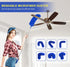 Dusters for Cleaning, Newliton Duster with Extension Pole Microfiber Ceiling Fan Cobweb Duster, Long Duster for High Ceilings Wall Refrigerator Appliance Baseboard Home Furniture Blinds by Newliton