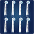 Braun Oral-B Sensitive Clean Toothbrush Heads, Pack of 8 for Gentle Cleaning