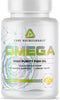 Core Nutritionals Platinum Omega High Purity Fish Oil, 720mg EPA, 480mg DHA for Health Support (120 Count)