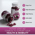 Extra Strength Glucosamine Chondroitin Gummies, Sugar Free, with MSM, Elderberry & Turmeric, Joint & Antioxidant