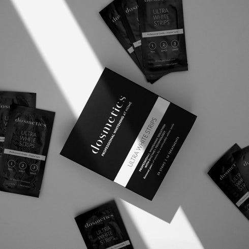 Ultra Teeth Whitening Strips, 28 Piece Sensitive Teeth Whitening Strips, Non-Slip, Reduced Sensitivity
